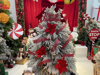 Chữ Merry Christmas 35x14cm [Bằng gỗ - Nhiều màu] CHU-GO-18